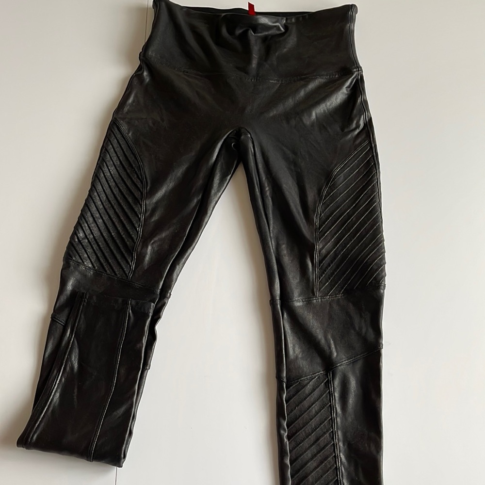 SPANX faux leather leggings